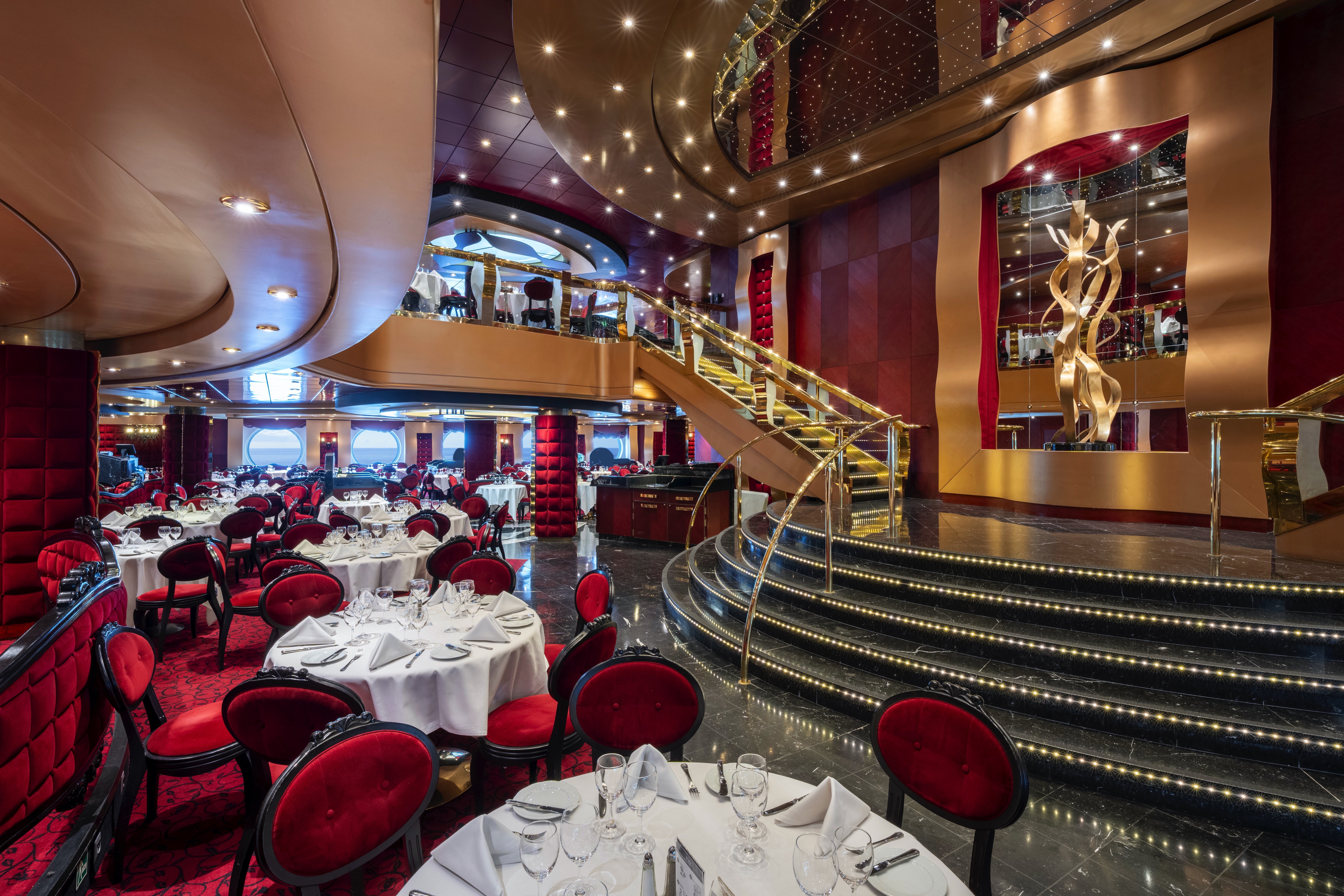 MSC Fantasia - Red Velvet Restaurant